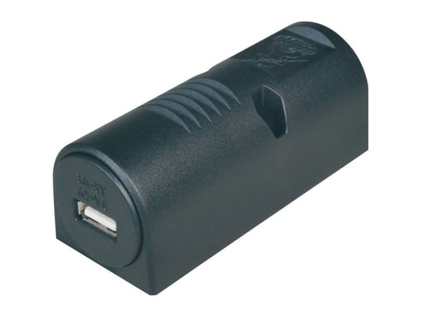 ProCar ombyggnads-/power-USB-uttag 3 A max belastning 3 A (USB-A) 12 V till 5 V, 24 V till 5 V