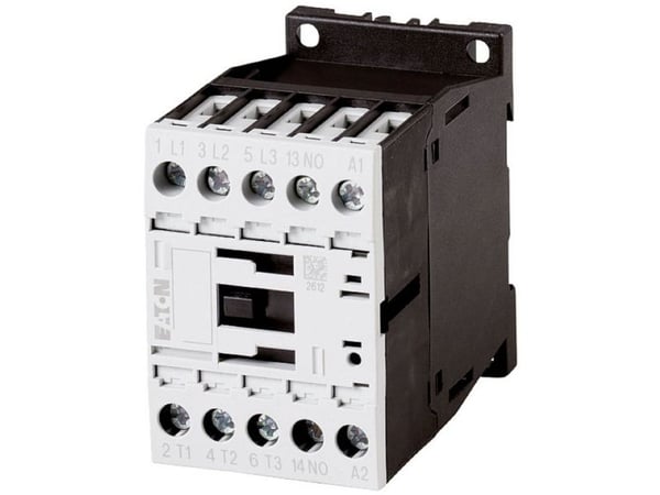 Eaton DILM12-10(230V50/60HZ), Kontaktori, Musta, Valkoinen, IP20, 45 mm, 68 mm