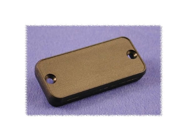 Hammond Electronics 1455APLBK-10 endestykke (L x B x H) 8 x 70 x 12 mm ABS svart 10 stk