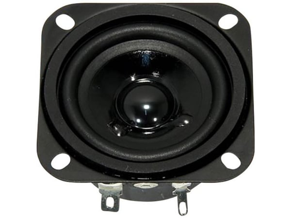 Visaton FR 58, Full rekkevidde, 10 W, Rektangulær, 12 W, 4 O, 120 - 20000 Hz