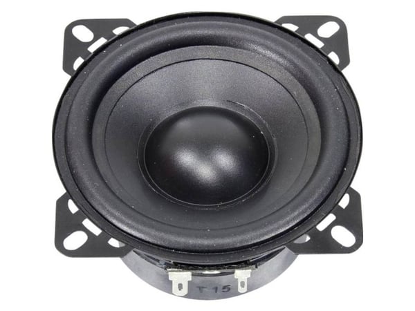 Visaton KT 100 V, Basshøyttaler-driver, 25 W, Rund, 40 W, 4 O, 32 - 9500 Hz