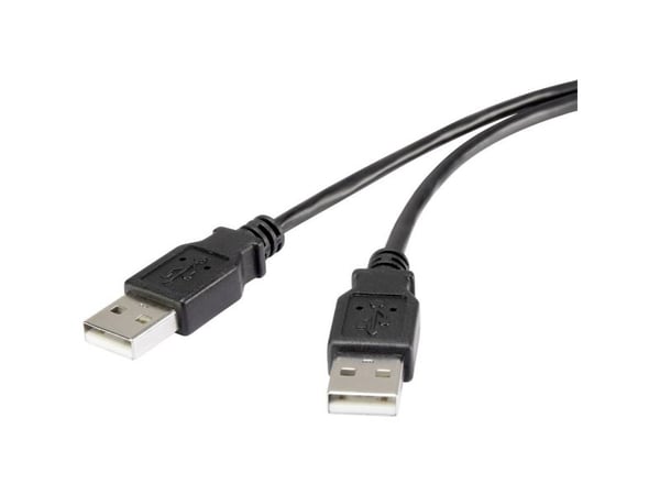 Renkforce RF-4463046, 3 m, USB A, USB A, USB 2.0, 480 Mbit/s, Lajittelu
