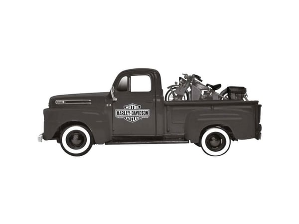 Maisto Ford F1 ´48 &amp; Harley-Davidson WLA Flathead 42 1:24 Modelbil