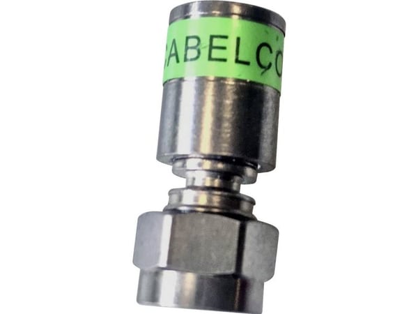 Cabelcon Liittimet 99909410-02 F-kontaktin puristus, vesitiivis Liittimet: F-liittimet 50 kpl