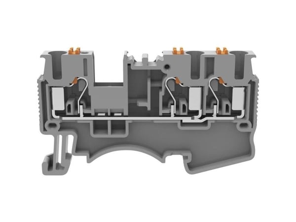 Degson DS2.5-TW-01P-11-00A(H) genomföringsplint Push-In, grå (1 st.)