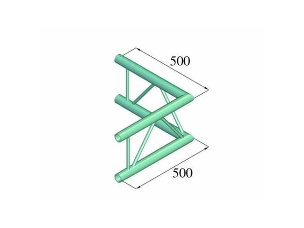 Alutruss BILOCK BQ2-PAC21V 2-punkts travershjørne 90°
