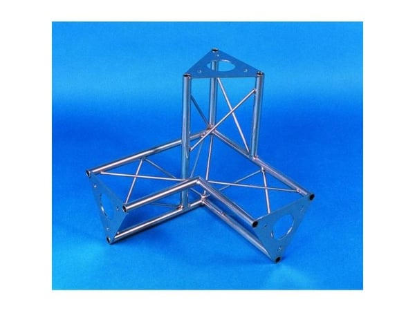 Alutruss DECOTRUSS SAL 32 3-punkts travers 3-veis hjørne 90°