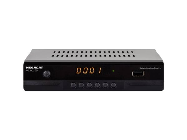 Megasat HD 6000 DS kabel Full-HD svart TV-box (0201123)
