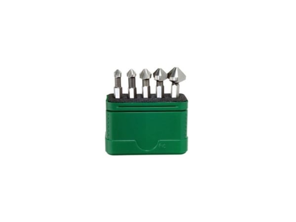 Wiha 79186 B5, Drill, Forsenkningsbor, 35 mm, Boks, 5 stykker, 6,3, 8,3, 10,4, 12,4, 16,5