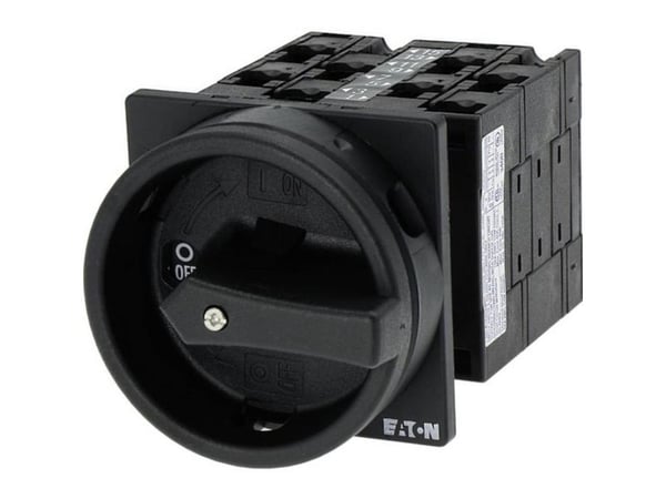 Eaton T3-4-15682/EA/SVB-SW underhållskontakt för fastsättning på front, kan låsas 690 V svart 1 st