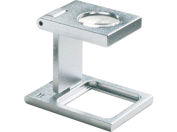 Eschenbach 1256, 20 mm, 20 mm, 33 mm, Tabletop magnifier, Sølv