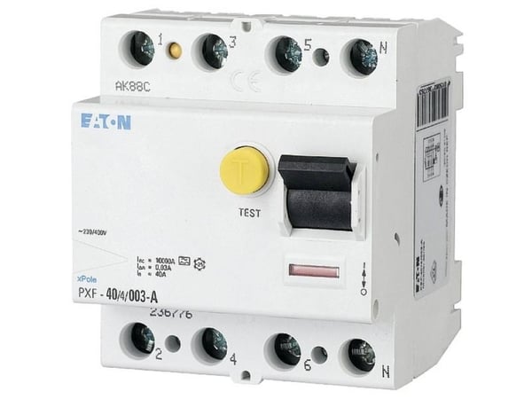 Eaton PXF-40/4/05-A, Vikavirtasuoja, 10000 A, IP20