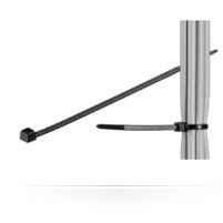 Microconnect CABLETIE4, Tikasmallinen johdinside, musta, 203 mm, 3,5 mm, 3,5 mm, 78 g