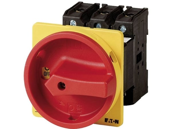 Eaton P3-63/V/SVB, Kiertokytkin, 3P, Punainen, IP65, 63 A