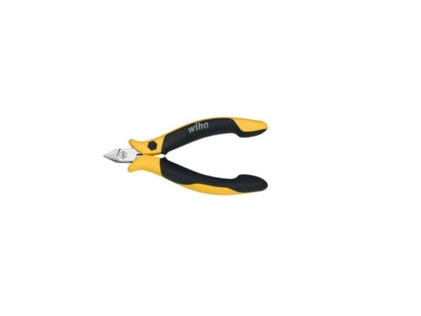 Wiha Z 40 3 04, Diagonal tang, Kull stål, Svart, Gult, 115 mm, 64 g
