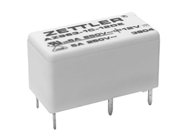 Zettler Electronics AZ963-1CE-24DE printrelé 24 V/DC 6 A 1 x vekselkontakt (1 stk.)
