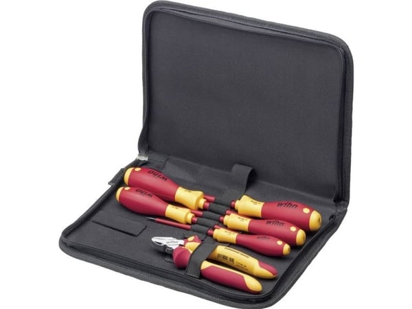 Wiha 9300 - Verktøyssett - 7 deler - isolert - inn pouch
