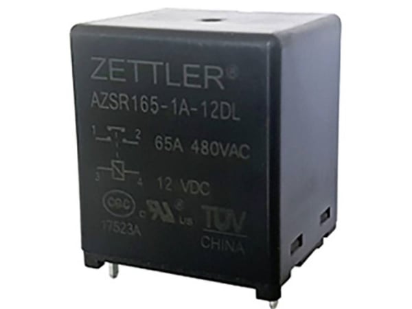 Zettler Electronics printrelé 24 V/DC 80 A 1 skiftekontakt (1 stk)