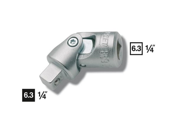 Hazet 869 869 toppnøkkel-tilbehør drivverk (skrutrekker) 1/4 (6,3 mm) 36,5 mm
