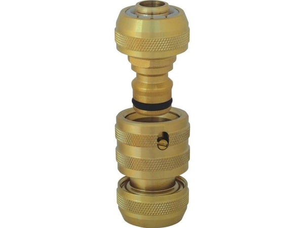 C.K G7905 slangeadapter i messing 13 mm (1/2) stikkoblingssett