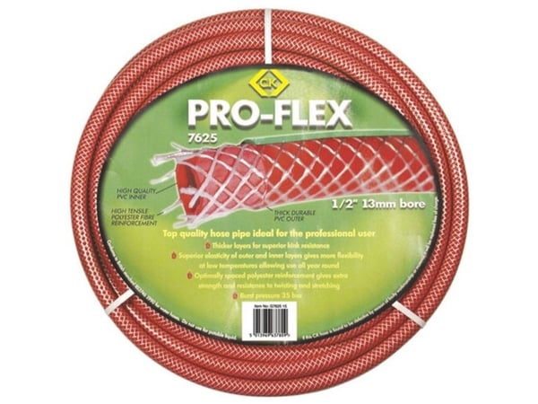 C.K Pro-Flex G762615 19 mm003/4 tuumaa 1 kpl Punainen puutarhaletku