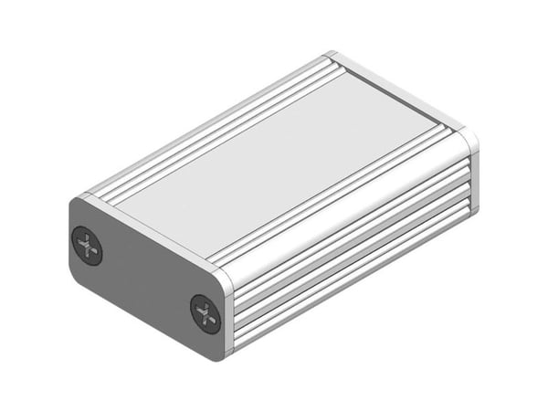 Fischer Elektronik AKG 55 16 100 ME 10023359 profil-kabinett 100 x 55 x 16 aluminium eloksert natur 1 stk