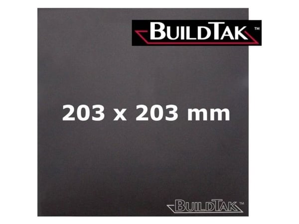BUILDTAK trykkark/foliesett BUILDTAK nylon+ 203 x 203 mm nylon+ overflate BNP08X08