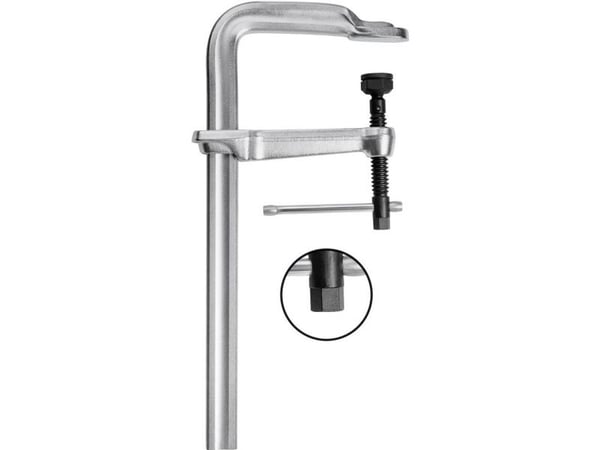 BESSEY STB150M, F-puristin, 150 cm, Alumiini, Musta, 2243 kg, 12,2 kg, 1 kpl