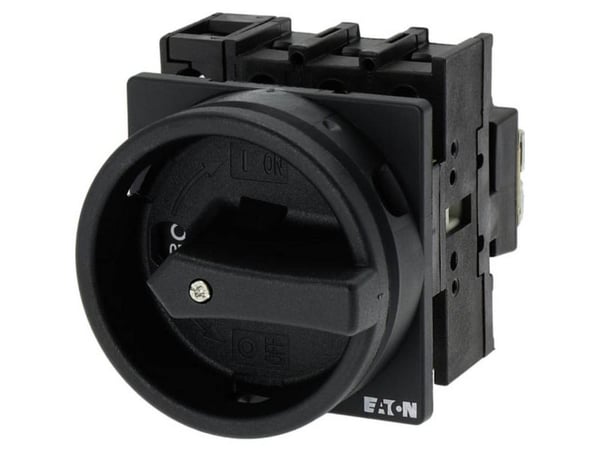 Eaton P1-32/EA/SVB-SW/N, 3P, Musta, IP65, -25 - 50 °C