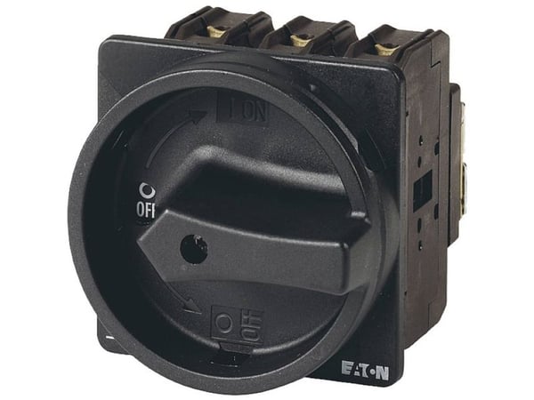 Eaton P3-63/EA/SVB-SW, vaihtokytkin, 3P, Ledningsført, Sort, IP65, UL 60947-4-1; CSA - C22.2 No. 60947-4-1-14; CSA-C22.2 No. 94; IEC/EN 60947-3; CE