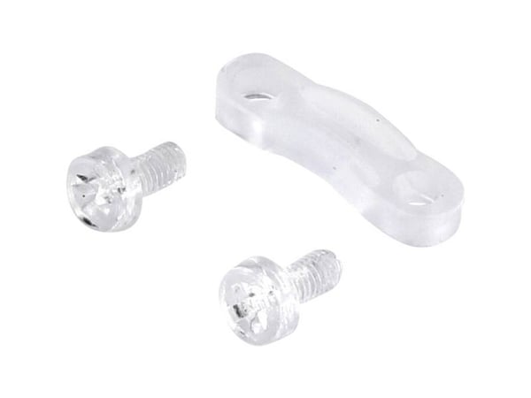 Conrad Components dragavlastning monteringshål: 3,2 mm polyamid 6.6 transparent 1 set