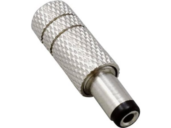 TRU COMPONENTS Pienjänniteliitin Liitin, suora 5,50 mm 2,50 mm 1 kpl 1 kpl