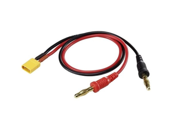 Reely ladekabel [2x bananstøpsel 4 mm - 1x XT30U-hunstykke] 30 cm 2,5 mm² (RE-6799482)