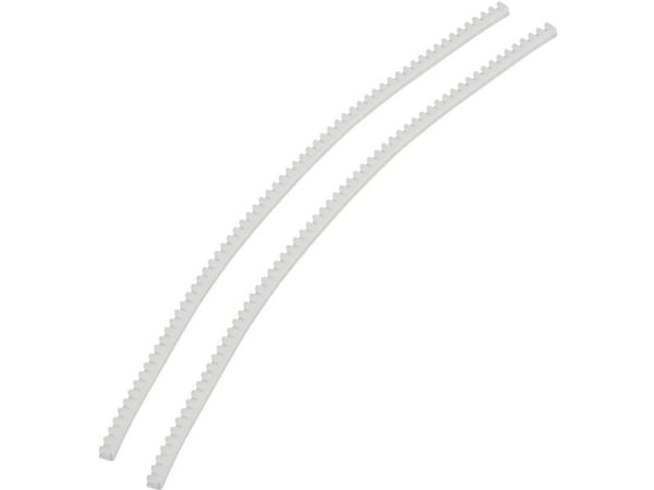 TRU COMPONENTS TC-KG008203 kantbeskyttelse transparent (L x B x H) 10 m x 3,3 mm x 3,7 mm, 10 m