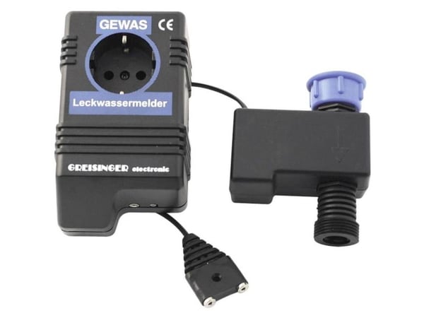 Greisinger 601910 vattenlarm med extern sensor, nätansluten (601910)