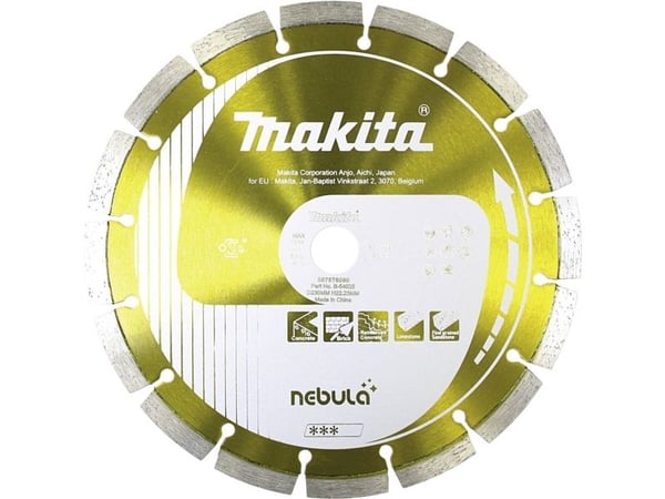 Makita Nebula - Diamantskjæreplate - for betong, kalkstein, forsterket betong, murstein, fine-grained sandstone - 230 mm