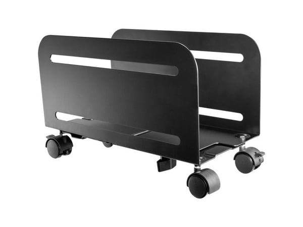 SpeaKa Professional PC-holder gulvstativ SP-PCS-150 SP-9009204 svart, tåler opptil 10 kg (SP-9009204)