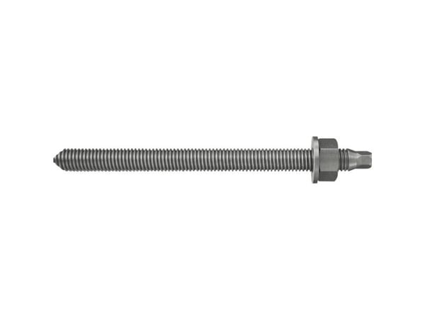 Fischer 552124, M16, Rustfritt stål, Fullt gjenget stang, 1,8 cm, 200 mm, 10 stykker