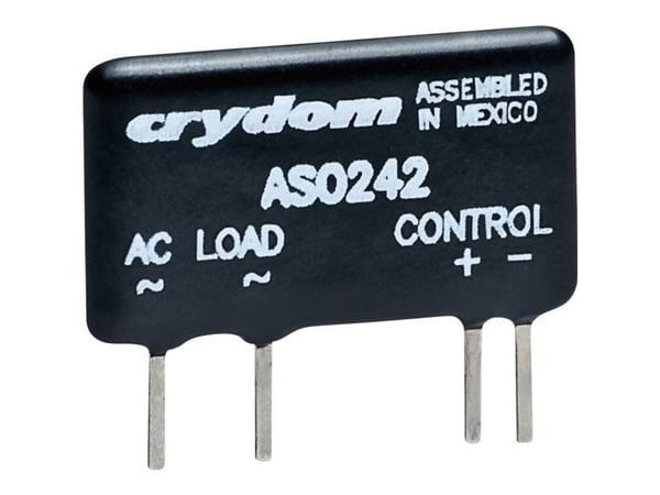 Crydom Semiconductor rele ASO242 2 A Kytkentäjännite (max.): 280 V/AC Kytkentä nollajännitteellä 1 kpl