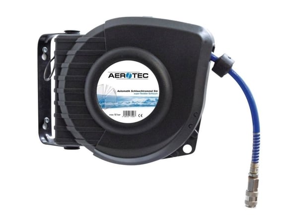 Aerotec Aero 8 Automatik Trykluftslangetromle 8 m 10 bar Vægmontering