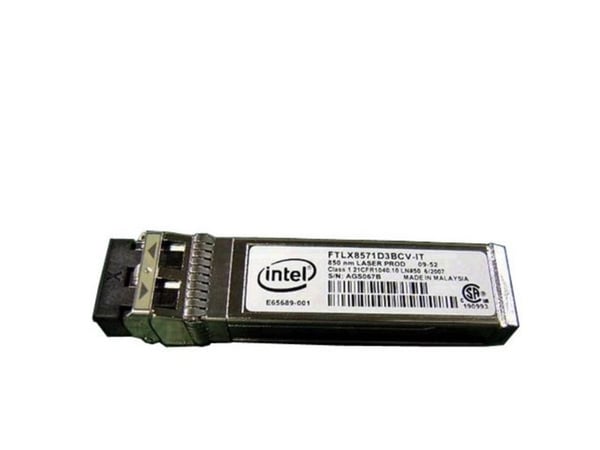 Dell - SFP+ transceivermodul - 10GbE - 10GBase-SR - opp til 300 m - for PowerEdge FC640, R240, R530, R540, R630, R640, R6415, R730, R740, R7415, R7...