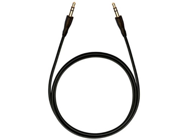 RCA D1C84016 lydtilkoblingskabel 1x 3,5 mm jack - 1x 3,5 mm jack 0,50 m svart
