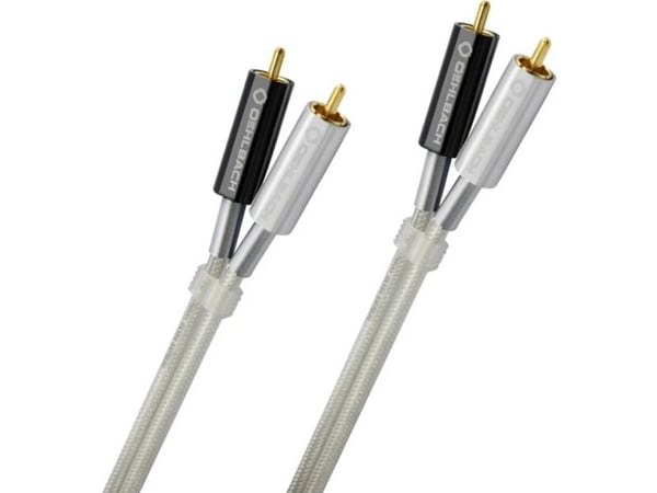 OEHLBACH Silver Express, 2 x RCA, urosliitin, 2 x RCA, urosliitin, 2 m, hopea