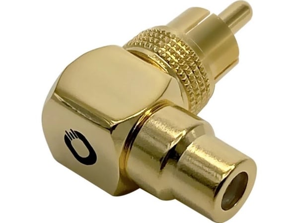 OEHLBACH D1C4011, RCA, Gull, Hankjønn/hunkjønn, Ledning feste, Metall, 66 g