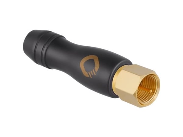OEHLBACH D1C62009, F-connector, F-connector, Svart