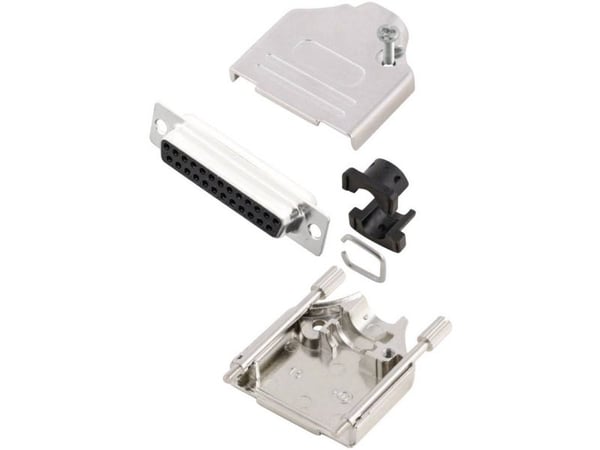 MH Connectors MHDTZK25-DB25S-K D-SUB bøssingslist-sett 180° - poltall 25 - lodding - 1 stk