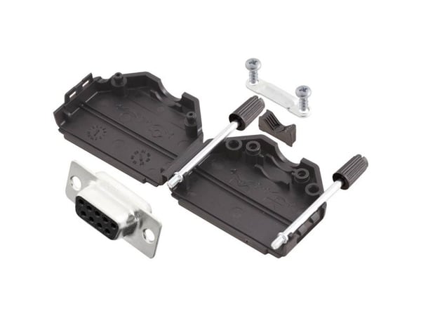 MH Connectors MHDPPK9-DB9S-K D-SUB sokkelsett 180° poltall: 9 lodding 1 stk