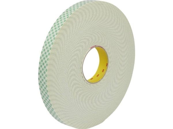 3M 40261910 dubbelhäftande tejp vit (L x B) 10 m x 19 mm 1 st