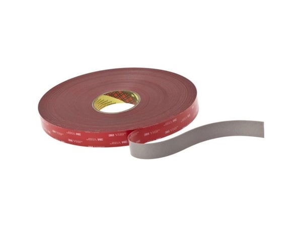 3M 49911916 7000033143 dobbeltsidig tape grå (L x B) 5,5 m x 19 mm 5,5 m (7000033143)