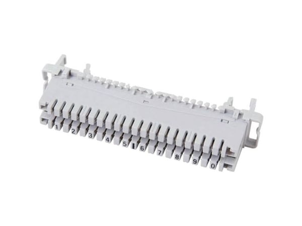 EFB-Elektronik LSA-liitäntäliuska 2/10 - 10 DA pyöreän tangon asennukseen (46006.2F)